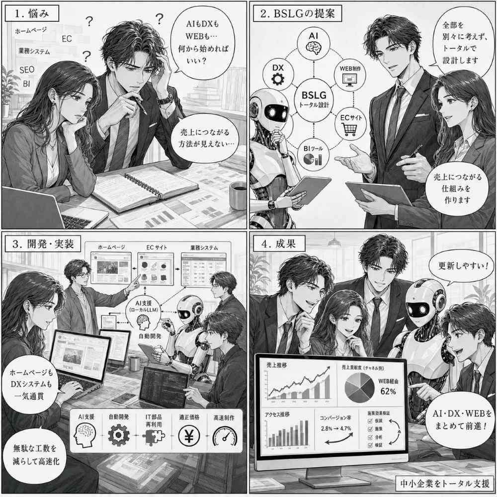 AI・DX・ホームページ制作