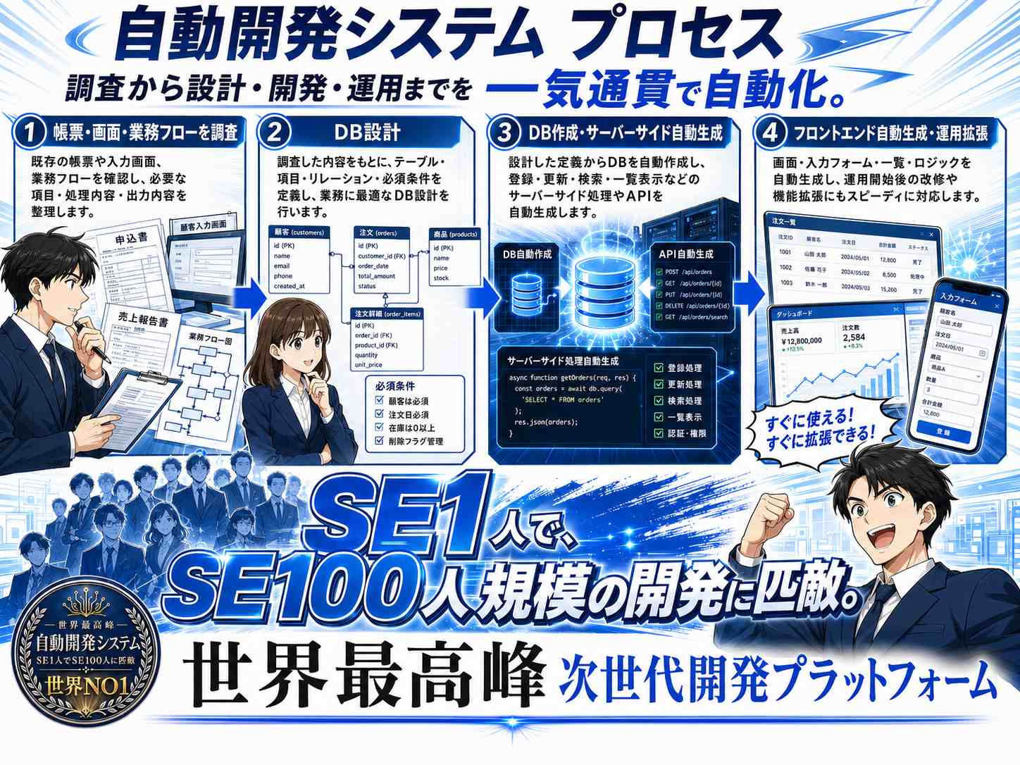 自動開発プロセス