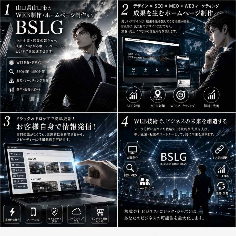 WEB制作・ホームページ制作・SEO対策のBSLG