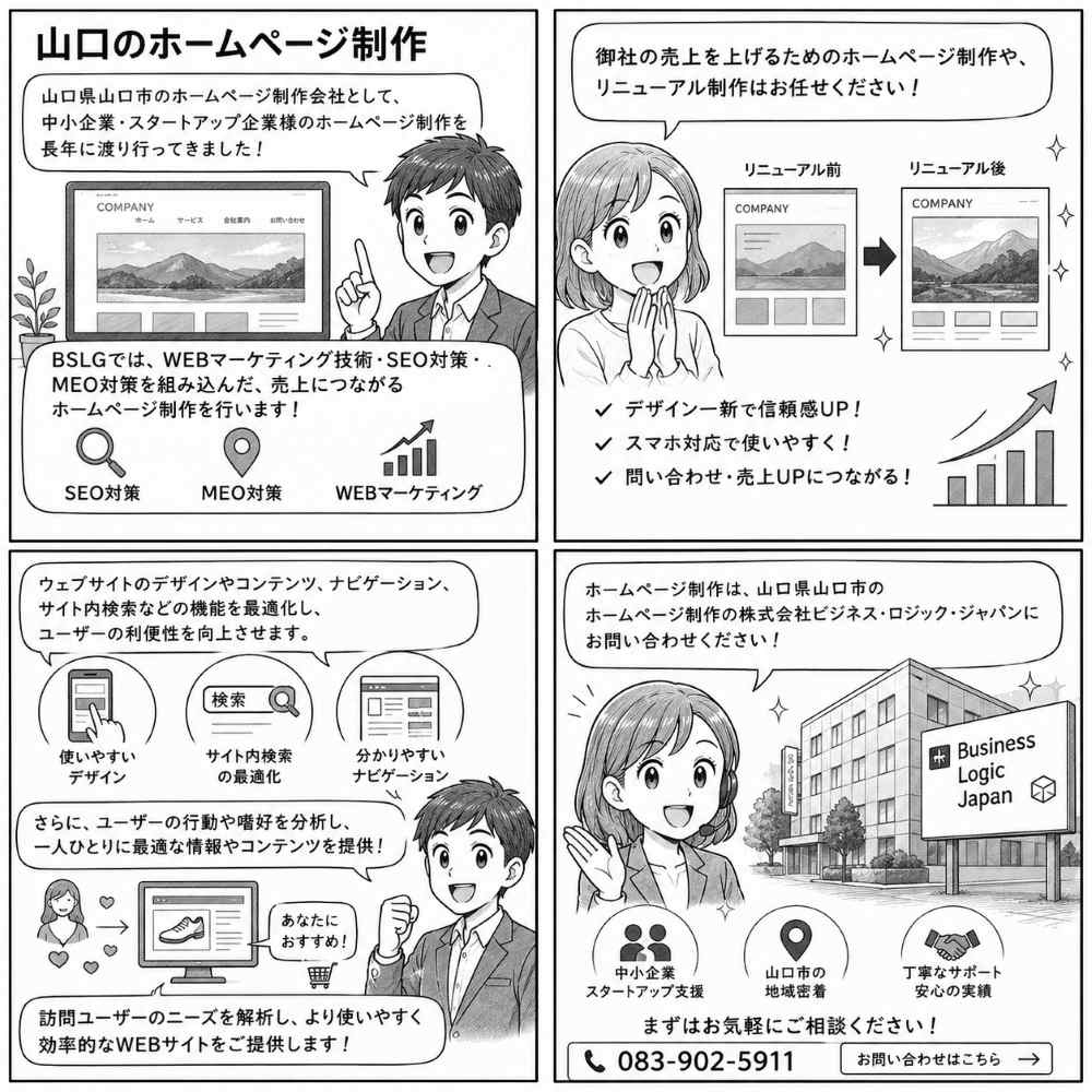 山口のホームページ制作