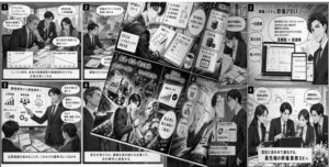 Concrete CMSアドオン 画像ページめくり4コマ漫画