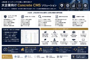 大企業・ホールディングス向CMS